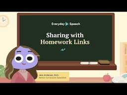 Sharing Materials With Homework Links | Everyday Speech Training