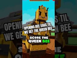 OPENING *BEE EGGS* in Grow a Garden for the QUEEN BEE! #growagarden #roblox #growagardenroblox