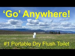 The Laveo Portable Dry Flush Toilet