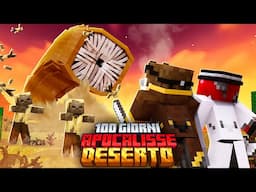 HO UCCISO il VERME DELLE SABBIE GIGANTE di MINECRAFT!