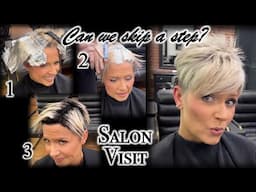 Pixie Salon Visit | Lived-In Blonde Detailed Tutorial