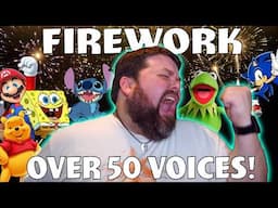 Voice Actor Sings Firework With OVER 50 Impressions!