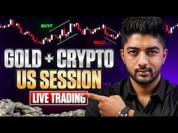 13 June | Live Market Analysis for Gold and Crypto | US Session