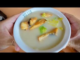 (SHORTS) Super good CANTONESE FISH SOUP at Old Airport Road Food Centre, Singapore!