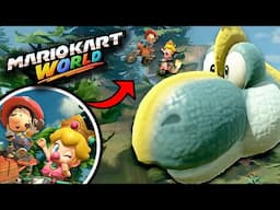 Free Roaming with Dinosaurs in Mario Kart World!