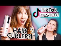 We Tested a VIRAL TikTok Hair Curler - Does it ACTUALLY Work??