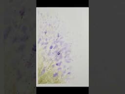Watercolor lavander