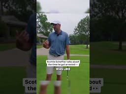 Scottie Scheffler talks about getting arrested…