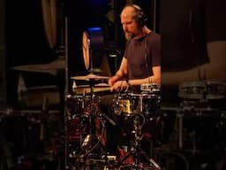 Benny Greb on stage a few weeks ago at the Europe Drum Show. #vicfirth #drummer