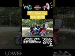 🌡️10 15 Degree Drop in Engine Temps!🌡️ #motorcycle #harleydavidson #shorts