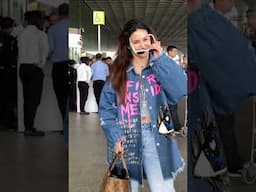 Amyra Dastur Spotted At Mumbai Airport #shorts