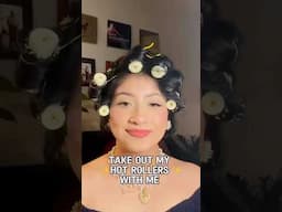 Take out my hot rollers with me #hairrollers