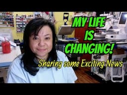 Embroidery Happy Hour! - My Life is Changing!!! Exciting News!