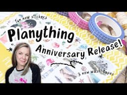 Planything 5-Year Anniversary Release | Planything Memories Sticker Book + Simple Weekly Layout!