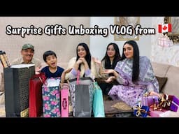 Family ky liyay Surprise Gifts ki Unboxing ki-Sb buhat khush howay🫂-Arosha ki Rishta photo 😂