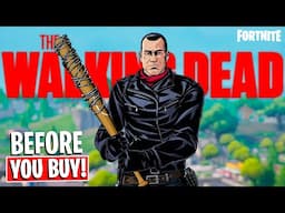 NEGAN from The Walking Dead | Before You Buy (Fortnite Battle Royale)