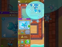 Ice Monkeys Vs White Bloons #btd6 #bloons