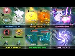 Itachi, Minato, Madara and other MLBB Update..