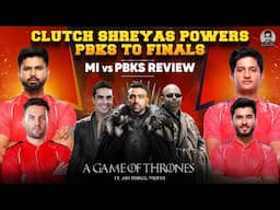 Clutch Shreyas Powers PBKS To Finals🔥 | FINALS! PBKS Ace Chase To Knock MI Out
