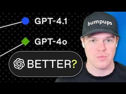 Is ChatGPT-4.1 model actually better than GPT-4o?