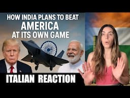 How India Plans To Beat USA At Its Own Game | Italian Girl Reacts