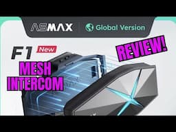 Asmax F1 mesh and Bluetooth review.