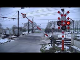 Spoorwegovergang Braine-le-Comte (B) // Railroad crossing // Passage à niveau