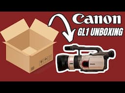 Unboxing 2 Canon GL1 Camcorders Live