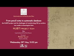 From pencil notes to systematic database: The NUBTi project
