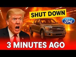 Trump’s Tariffs BOOMERANG—Ford Shuts U.S. Lines, Sparks Presidential Outburst!