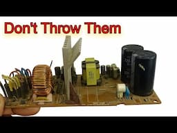 Broken Circuit Components Can Still Do This, Don't Throw Them Away Wastefully