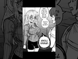SKILL ISSUE [comicdub shorts] #ytshorts #comicdub #anime #youtubeshorts #voiceover