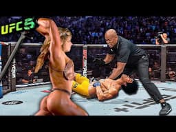 Warrior Diva vs. Bruce Lee (EA sports UFC 5) - Rematch