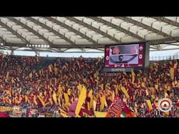 Roma - Fiorentina 1-0: Mai sola Mai di Marco Conidi cantata da Tutti i tifosi della Roma