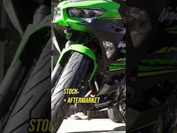 LOUD motorcycle horn 🔊 (results at end) #bikesofyoutube #ninja400 #diy
