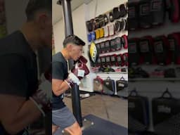 Pro Se Pro Boxing Gloves On The Double End Bag