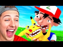 ONE HOUR Try Not To Laugh Pokemon Challenge!
