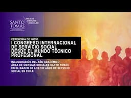 I Congreso Internacional de Servicio Social desde el Mundo Técnico Profesional