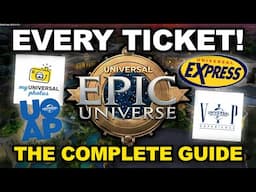 How to Buy Epic Universe Tickets! | Preview Days, Express Passes and More!
