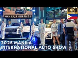 The 2025 Manila International Auto Show - MIAS [4K Walking Tour] MANILA Philippines - April 2025