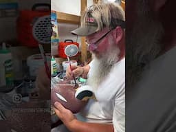 Wigeon Body Paint 2  - Decoy Carving - Decoy Painting - Pitboss Waterfowl - Capt. Jeff Coats