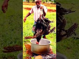 FULL TURKEY FRY Deep fry a Whole Turkey #shortvideo