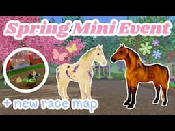Checking Out the SPRING MINI EVENT + New Race Map! 🌷 | Wild Horse Islands