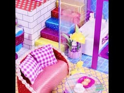 Miniature Sofa and Living Room Plus Balcony Step By Step DIY | Miniature Cardboard House   #diy