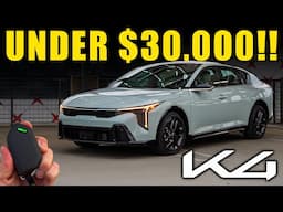 2025 Kia K4 Review! | Best New Car For Under $30,000?