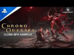 CHRONO ODYSSEY New Closed Beta Gameplay | OPEN WORLD RPG with CRAZY MONSTERS coming in 2025