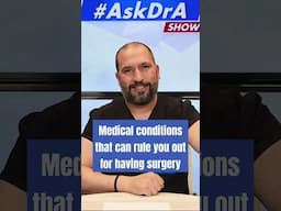 Medical conditions that can rule you out for having #WeightLoss Surgery #WLS #VSG #BariatricSurgery