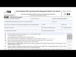 IRS Form 709, Schedule B walkthrough (Gifts from Prior Periods)
