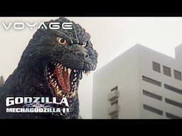 Godzilla vs. Mechagodzilla II | Godzilla Destroys A City For Her Baby | Voyage
