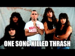 The SONG that KILLED THRASH? How did Anthrax, Metallica etc respond? Sound of White Noise Only.